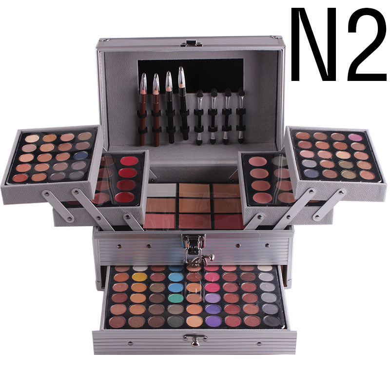 Kit de maquillaje especial para profesionales, kit completo de maquillaje, colores opacos y brillantes