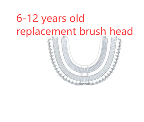 Children'S Electric Toothbrush Food Grade Silicone Oral 360 Degree Automatic Usb Charging Smart Children'S Toothbrush U-Shaped