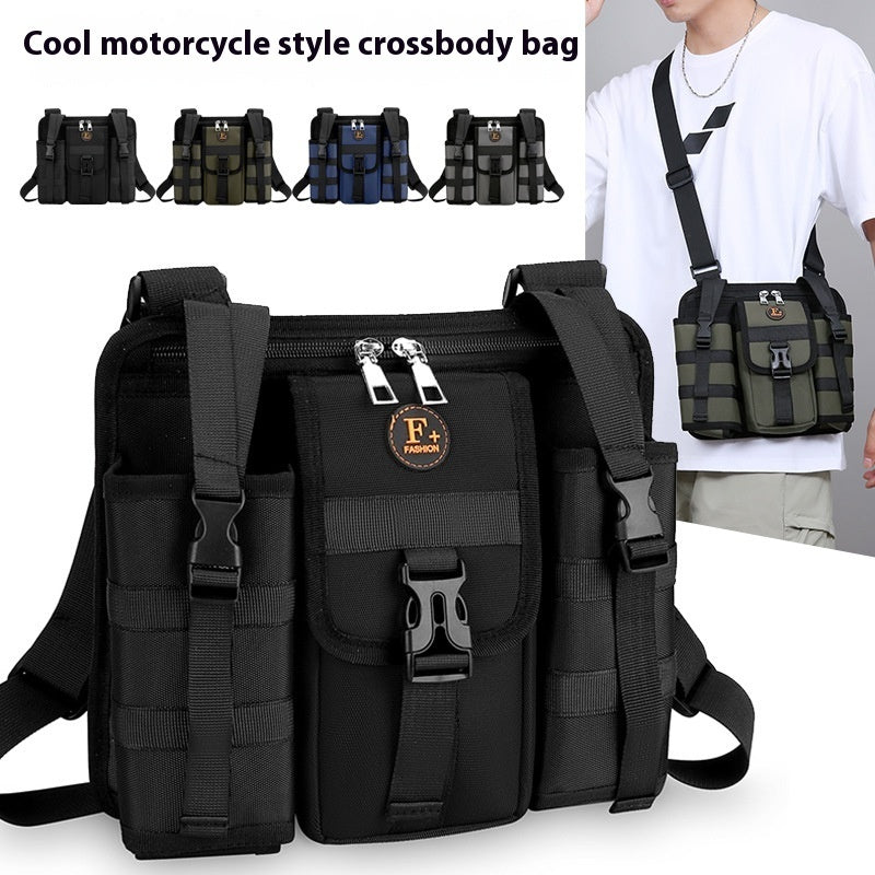 Bolso Bandolera Masculino Impermeable – Liviano, Antibacterial y de Alta Capacidad