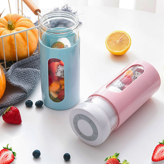 Licuadora portátil, exprimidor de frutas eléctrico, licuadora de batidos recargable por USB, mini máquina de jugo de frutas, batidora de cocina de mano, licuadoras de verduras