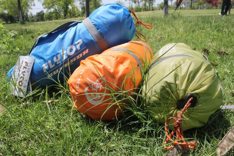 Carpas dobles impermeables para acampar al aire libre, equipo de acampada ultraligero