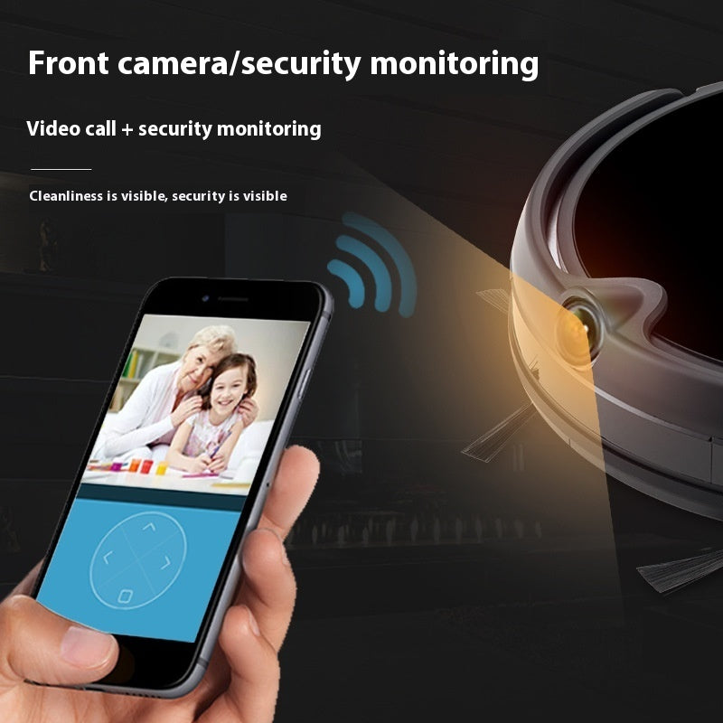 Robot de Limpieza Inteligente con Cámara | Monitoreo Remoto y Sistema Dual