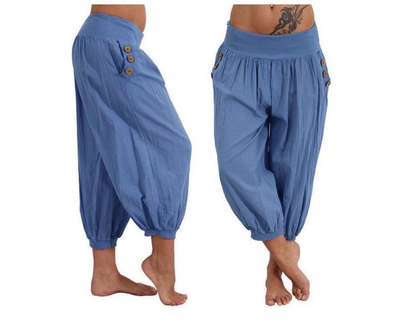 Pantalón Curvy de Algodón Puro | Ligero, Cómodo y Atemporal