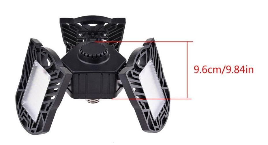 Lámpara LED Deformable 60W 6000LM | Iluminación Industrial 360°