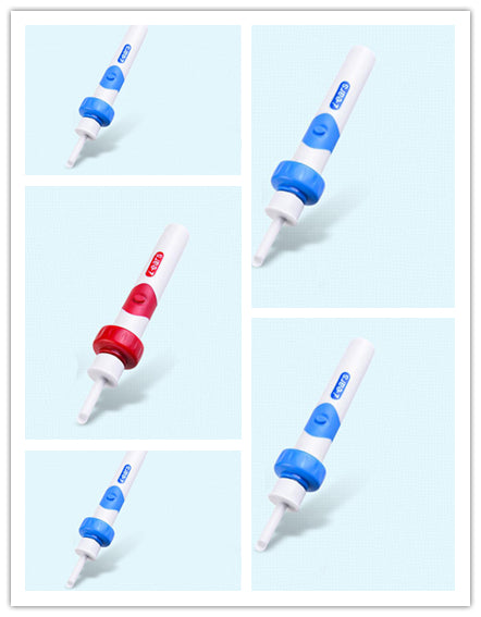 Limpiador eléctrico de oídos, Limpiador eléctrico de oídos, rápida succión