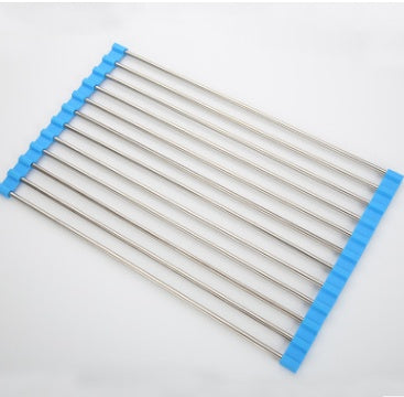 Rejilla Plegable Multifuncional para Fregadero | Secado Rápido y Diseño Profesional