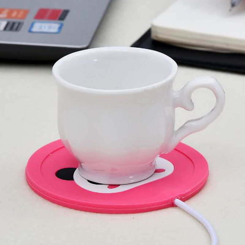 Posavasos Calefactor Eléctrico (USB) – Ideal para Café y Tazas de Oficina (Aislamiento Térmico)