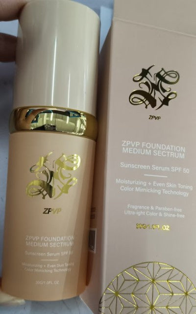 Base correctora biónica que cambia de color 4 en 1 Base hidratante reparadora