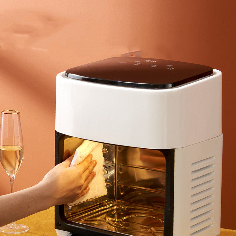 Freidora de Aire Acero Inoxidable 6L | Control Táctil y 1300W