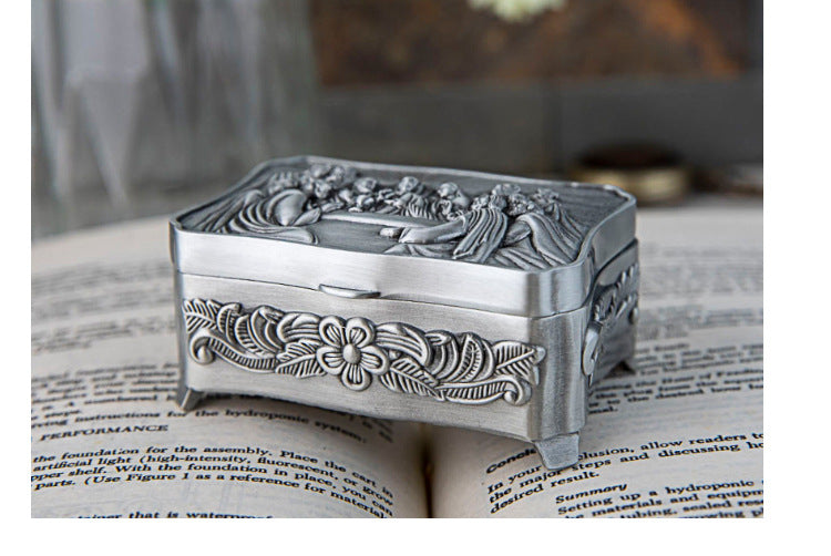 Metal European creative storage box