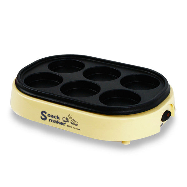 Máquina para Pastelitos Tipo Waffle – 650W Bandeja Ondulada