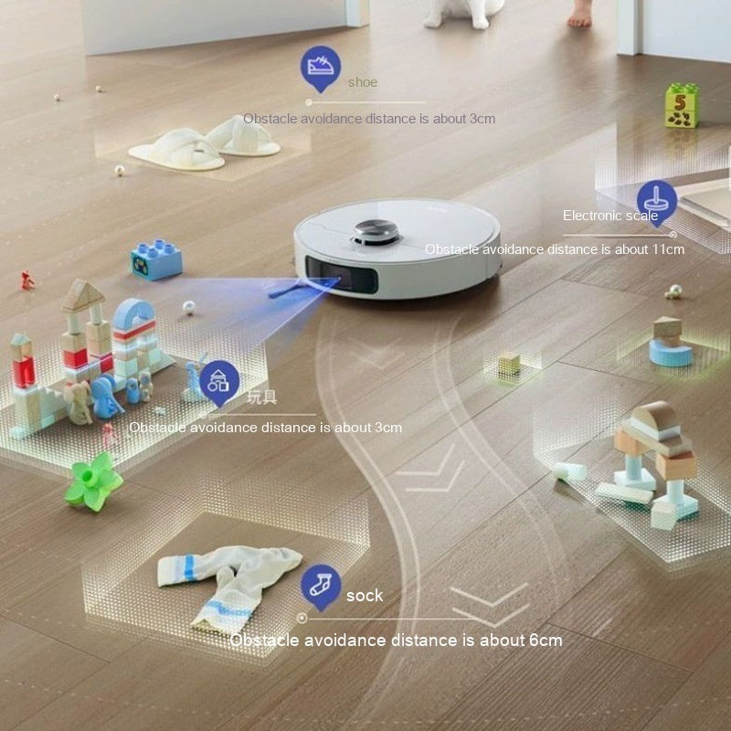 Robot Premium de Limpieza Total – Barre, Friega, Lava y Seca con Control AI