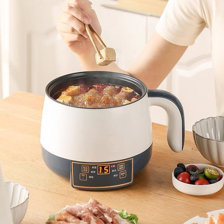 Cocina Eléctrica Multifunción para Estudiantes – 300W/600W con Mantener Caliente