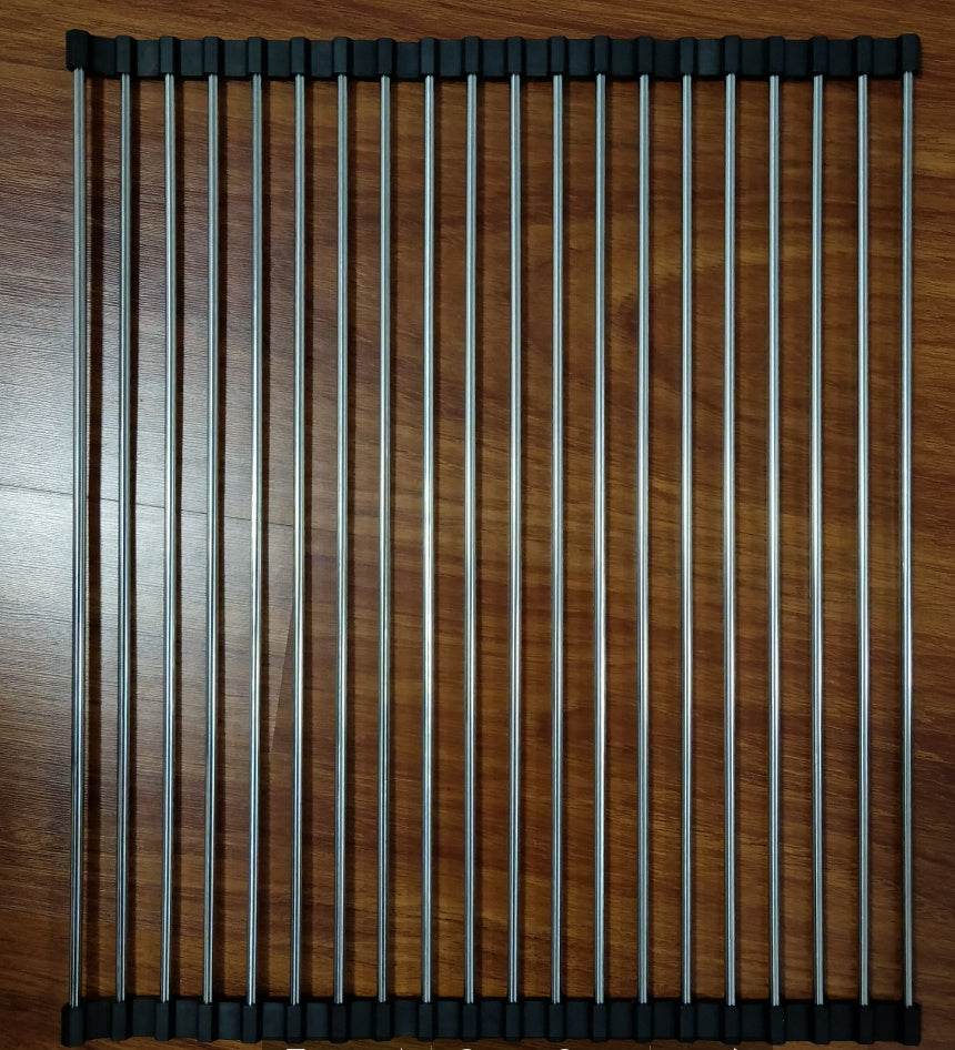 Rejilla Plegable Multifuncional para Fregadero | Secado Rápido y Diseño Profesional