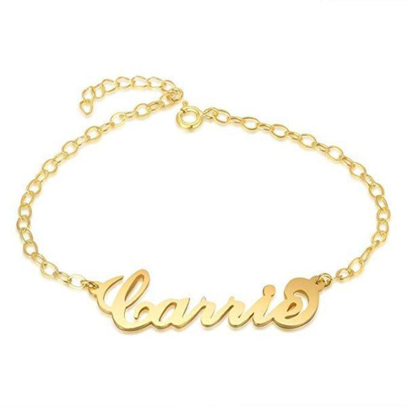 Pulsera con nombre personalizado, Arma tu pulsera