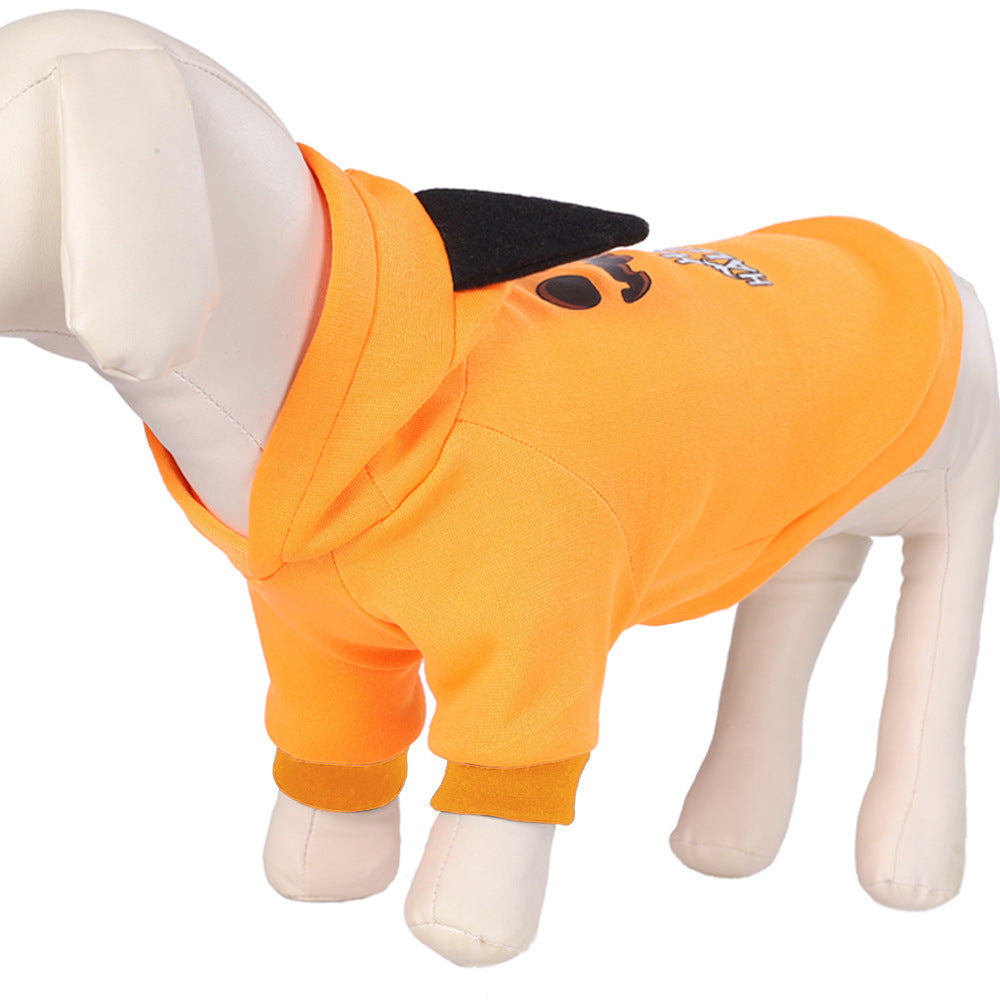 Ropa para perros con suéter de calabaza de Halloween; Ropa para mascotas