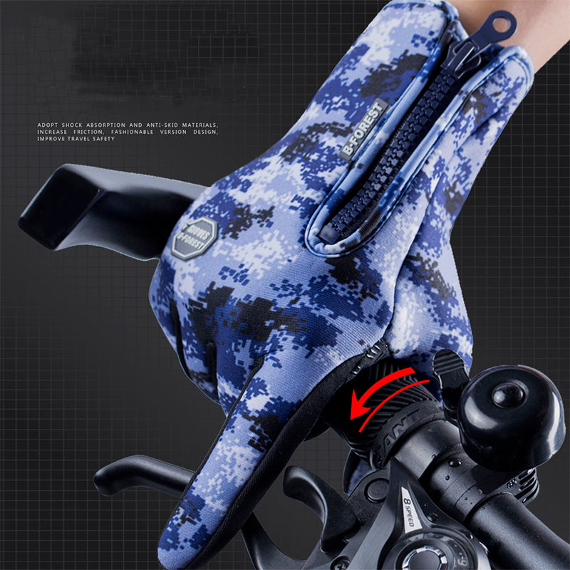 Guantes Térmicos Antideslizantes de Polar – Ideales para Ciclismo y Frío