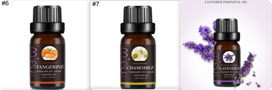 Aceite Esencial Natural 10ml | Relajación y Aromaterapia