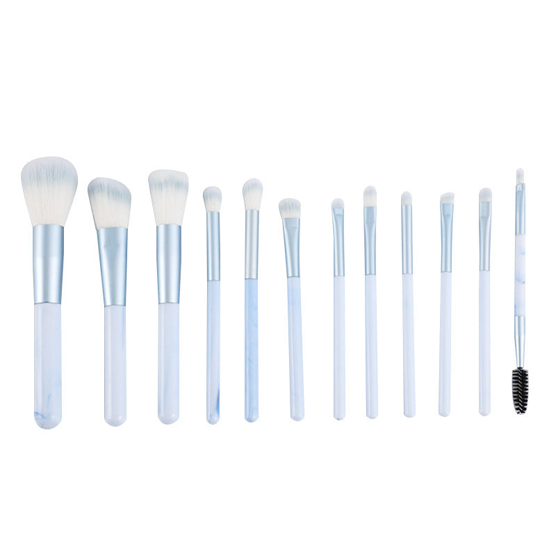 Juego de brochas de maquillaje Clear Sky de 12 piezas