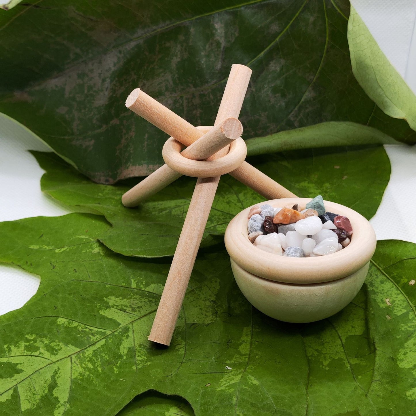 Marco Zen Aromático de madera – Decoración y Bienestar en un Solo Toque