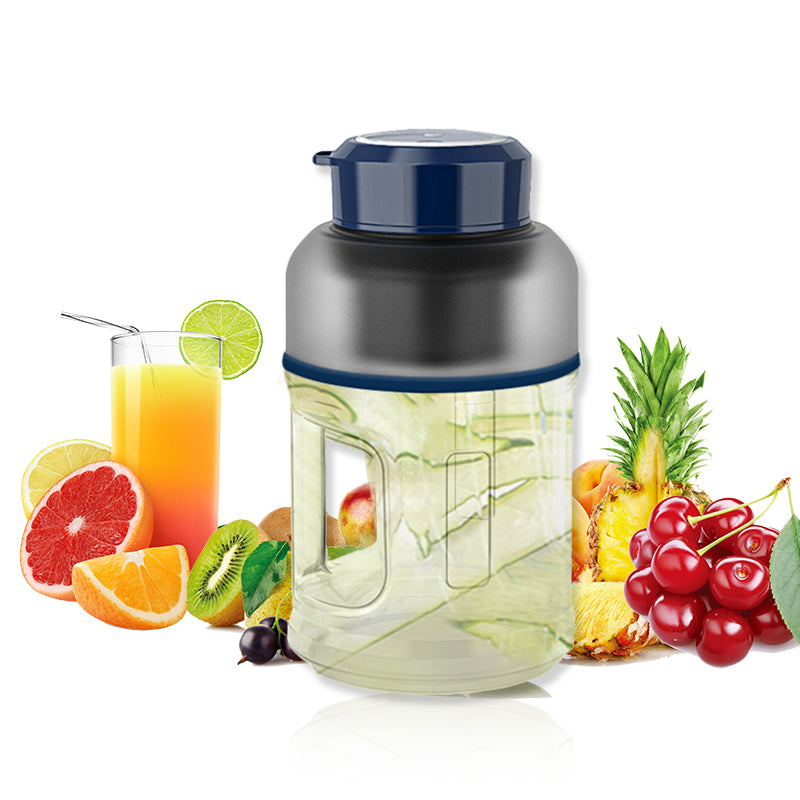 Vaso de batidora portátil de 1500ml, mezcladores de frutas, extractores de frutas