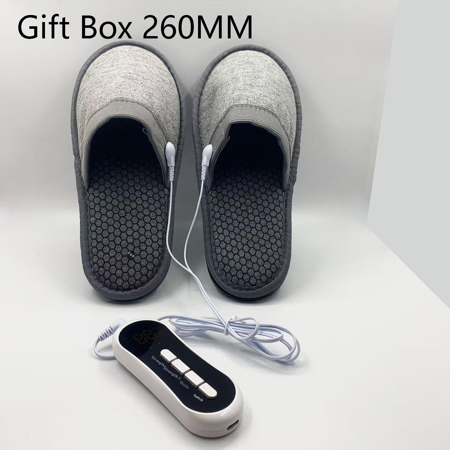 Pantuflas de Masaje con Microcorriente – 8 Modos & 19 Intensidades fisioterapia y relax