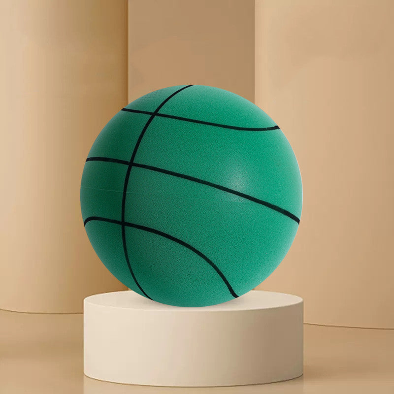 Tablero y Pelota de baloncesto en espuma de alta densidad para interiores, pelota elástica suave de baloncesto silenciosa