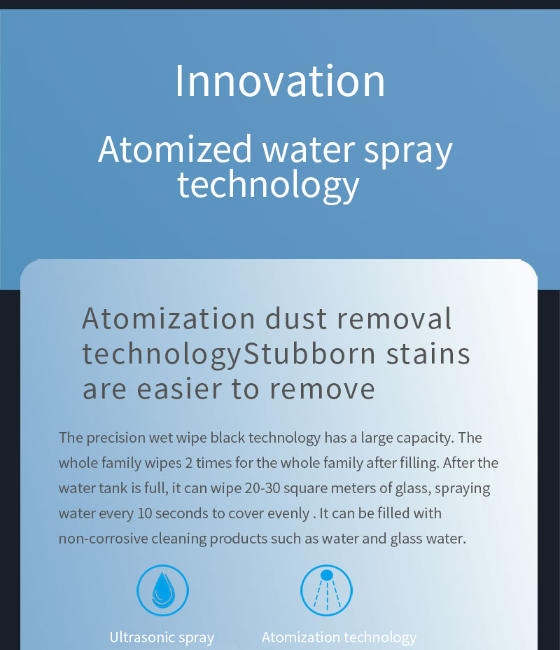 Robot Limpiavidrios Inteligente con Rociado Automático | Limpieza Segura y Precisa