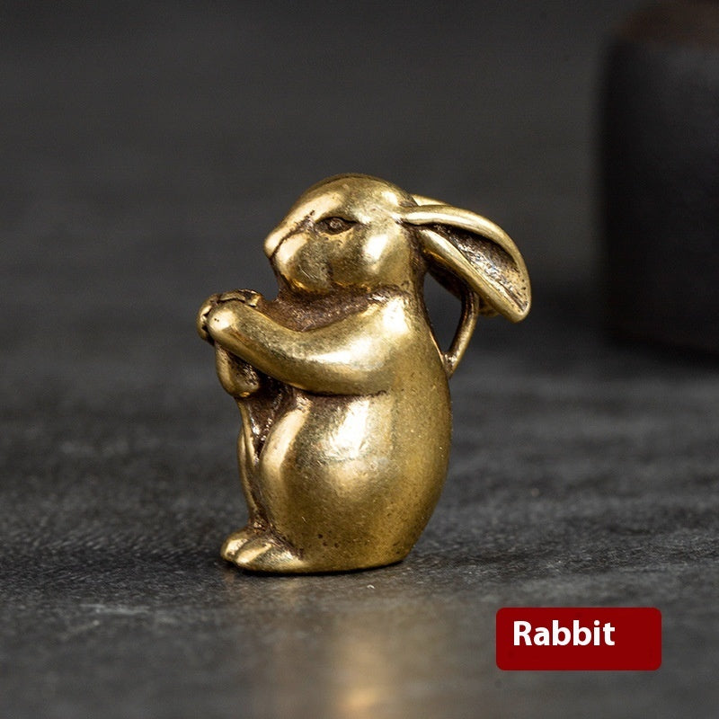 Mascota Zodiacal China en Cobre | Amuleto de Prosperidad