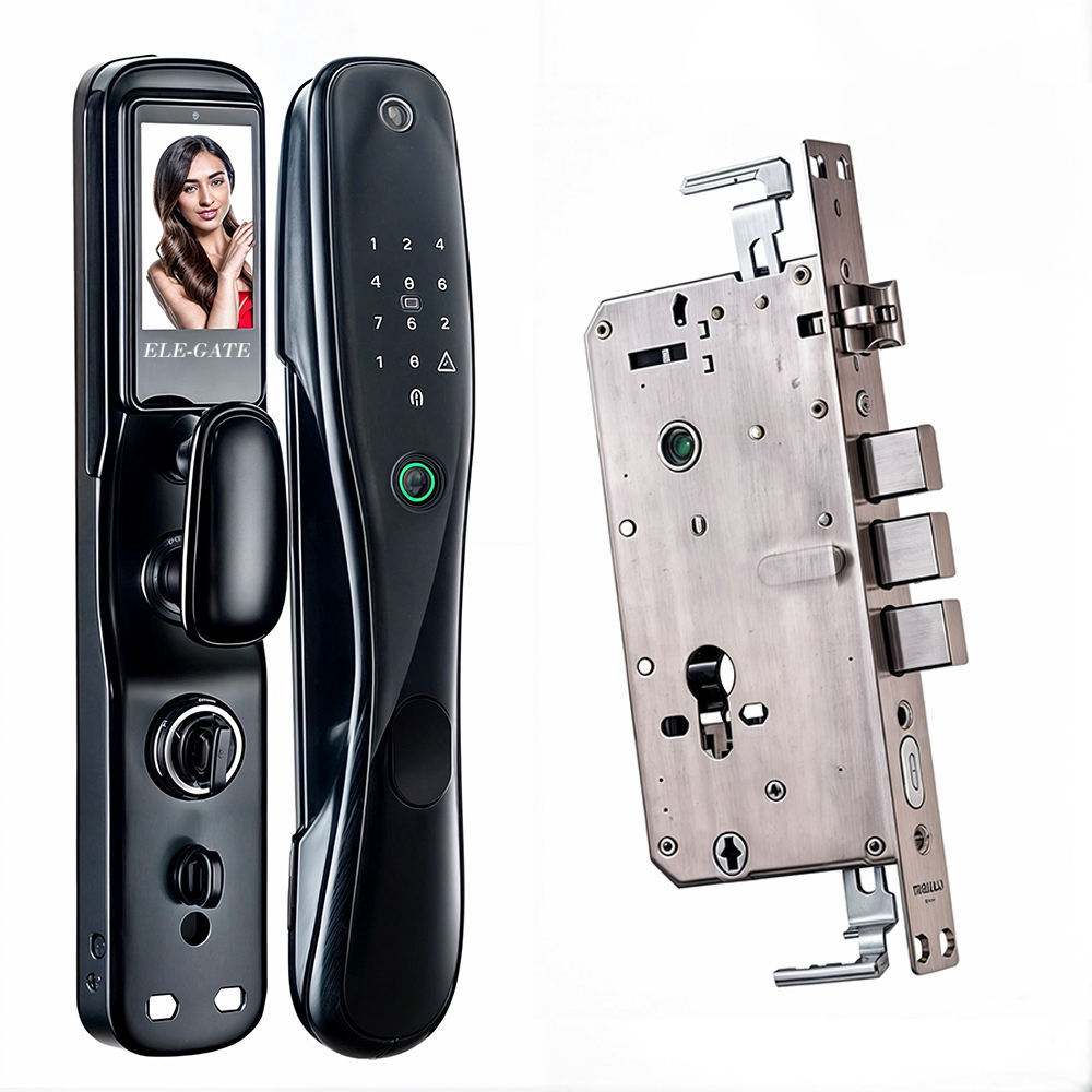 Cerradura Smart  5 en 1 con Huella, App y Cámara – Seguridad Total para tu Hogar
