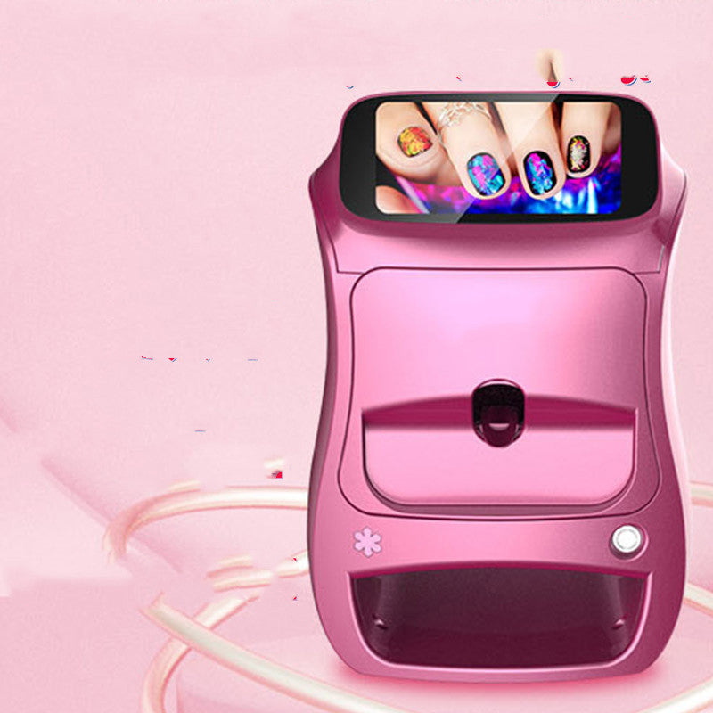 Fully Automatic Intelligent 3D Nail Printer For Paintin a