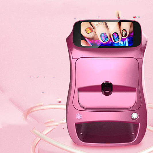 Fully Automatic Intelligent 3D Nail Printer For Paintin a