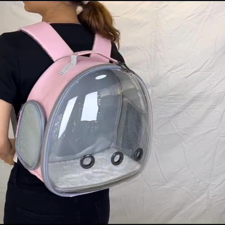 Mochila Ventana Burbuja para Mascotas Pequeñas