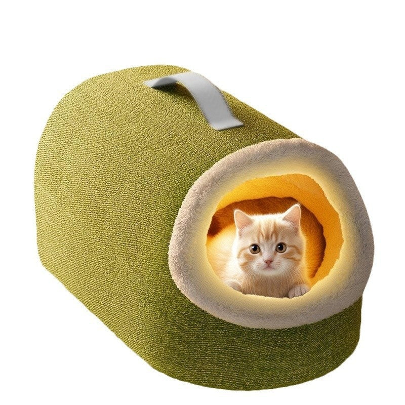 Casa Térmica Tipo Túnel para Gatos | Máxima Calidez y Confort