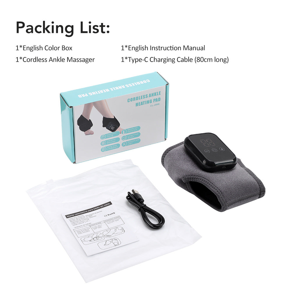 Charging 5-speed Hot Compress 3-speed Vibration Ankle Protection