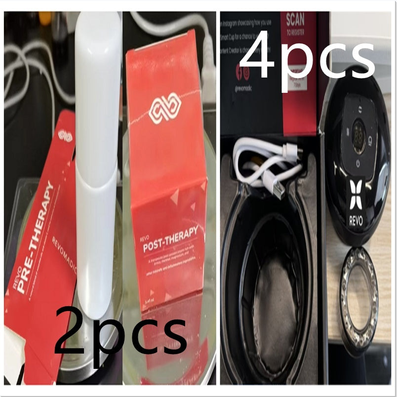 Masajeador eléctrico con ventosas, ventosas de vacío EMS, magnetoterapia, raspado Guasha