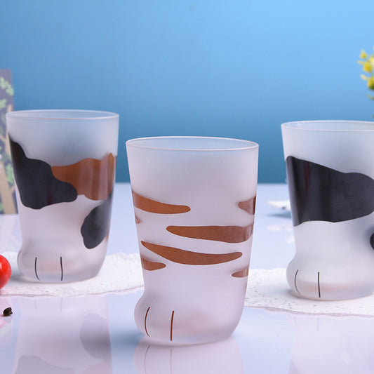 Taza de Vidrio Patita de Gato – Encanto y Funcionalidad en un Solo Diseño