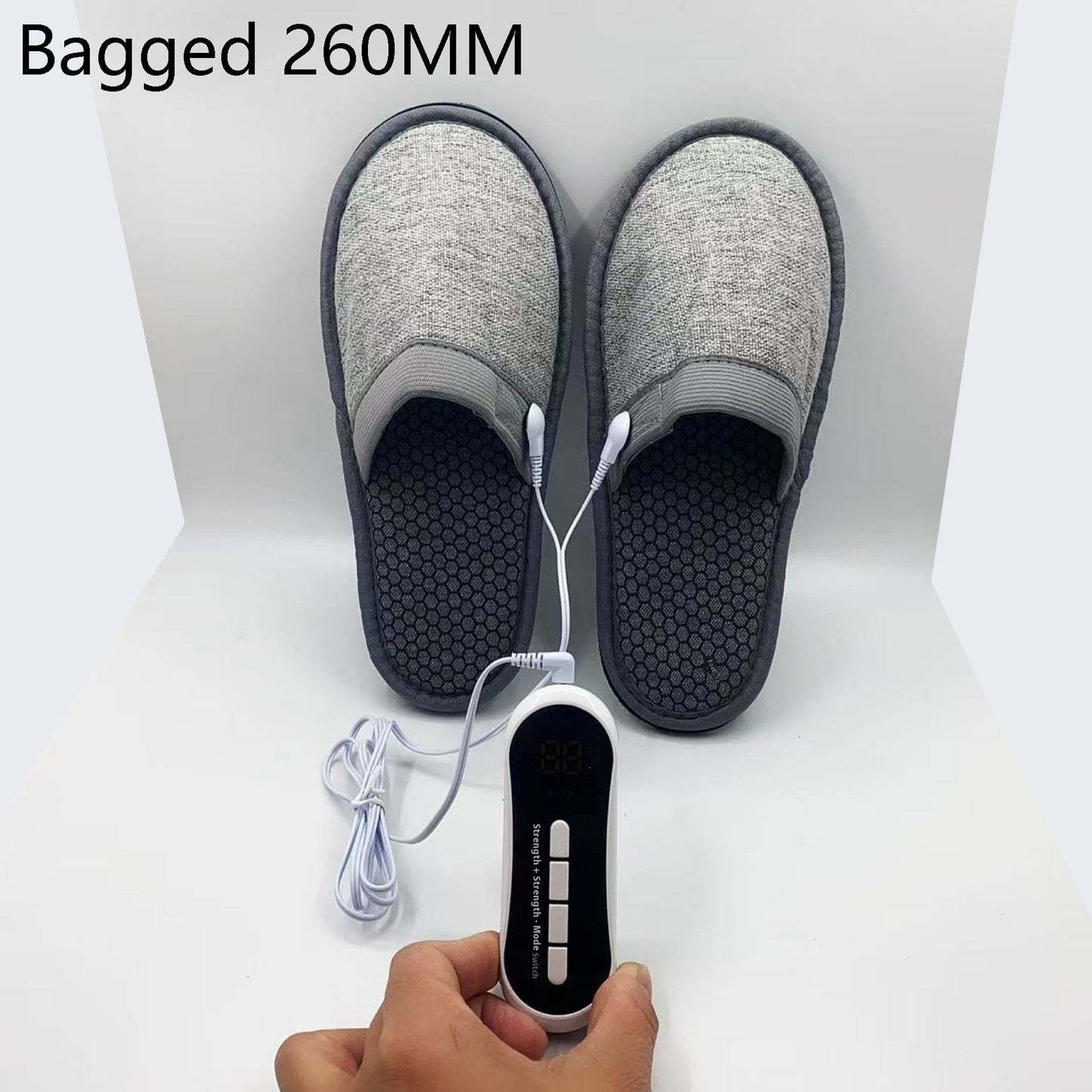 Pantuflas de Masaje con Microcorriente – 8 Modos & 19 Intensidades fisioterapia y relax