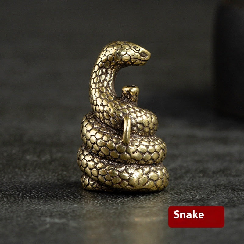 Mascota Zodiacal China en Cobre | Amuleto de Prosperidad