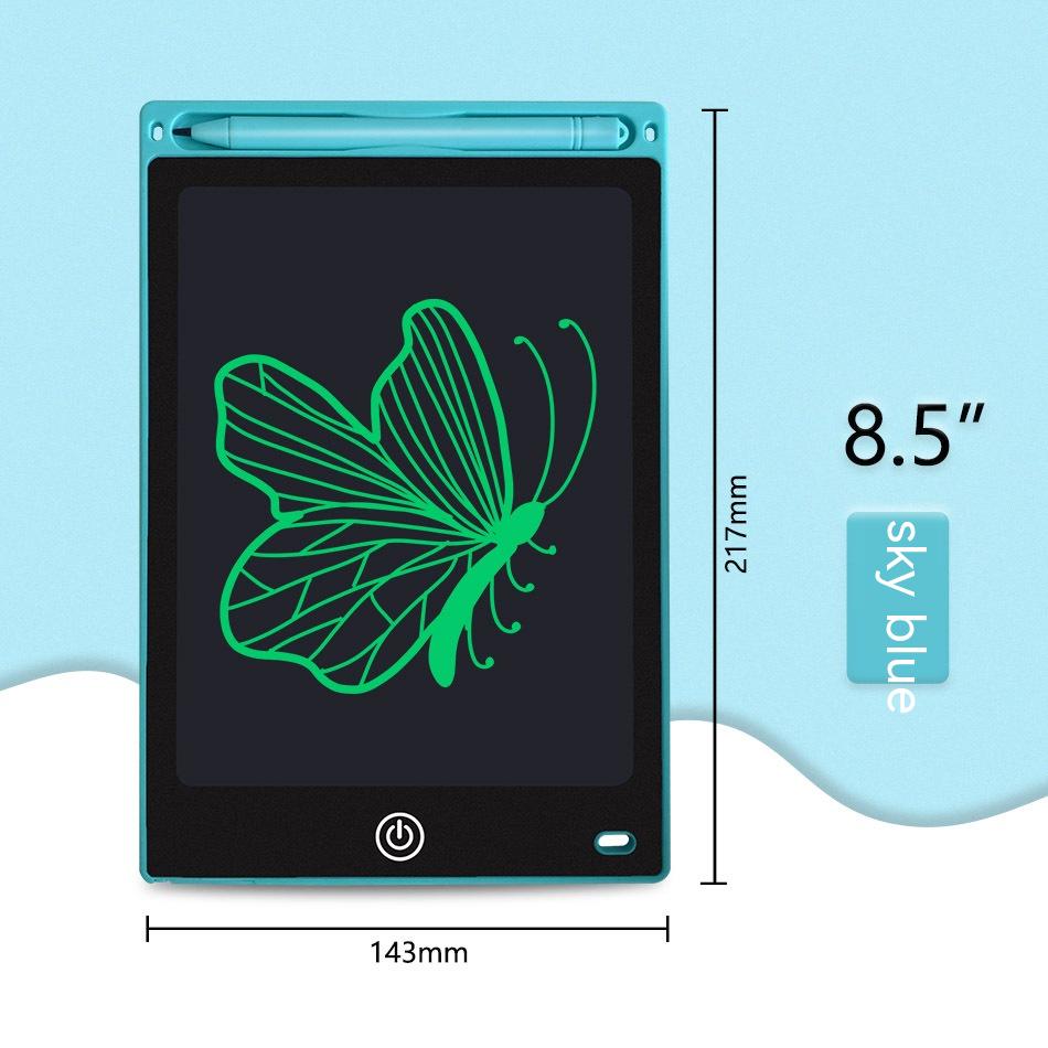 Tablero de dibujo de escritura a mano LCD para niños, tablero de escritura tipo grafiti