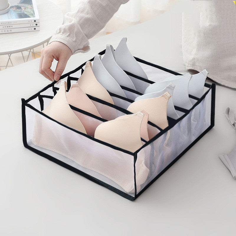 Caja de almacenamiento de malla plegable, ideal para guardar cosas del hogar, orden de closets y mas!