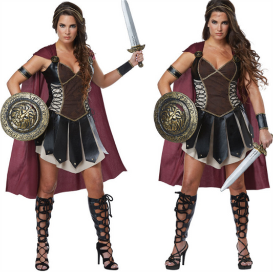 Disfraces de Halloween para Mujer Traje Gladiadora, traje sexy para Fiesta