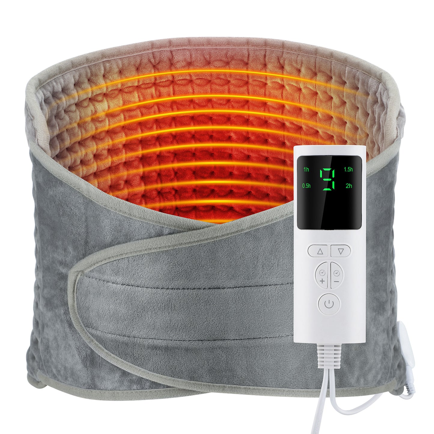 Faja Térmica Eléctrica con 9 Niveles de Calor | Soporte Lumbar Inteligente