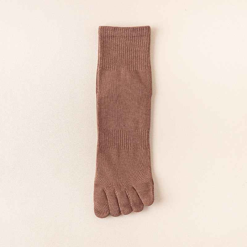 Calcetines Japoneses de Cinco Dedos | Algodón Peinado Antisudor