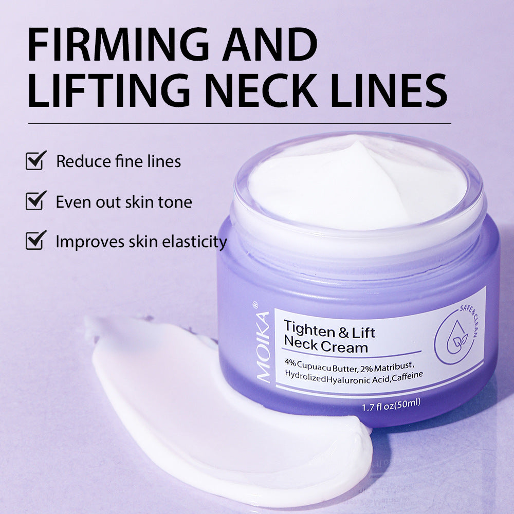 Crema reafirmante, tensora, atenúa líneas finas, anti age, cuello y escote