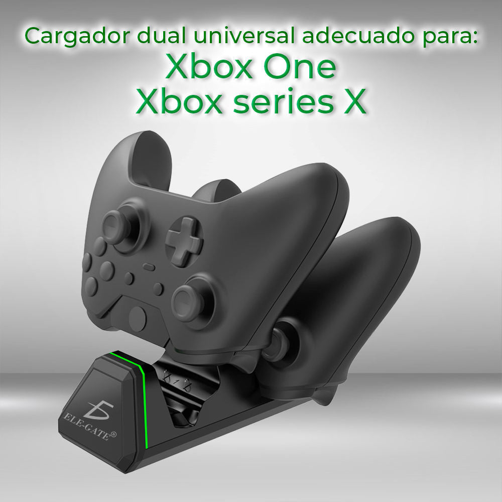 Base Cargadora para Mandos Inalámbricos | Compatible Xbox y PlayStation