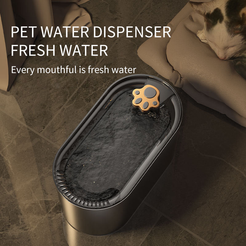 Filtro de fuente de agua para gatos de 3L, bebedero automático para perros, gatos, dispensador de agua para mascotas, dispensador de agua ultrasilencioso con luz LED, productos para mascotas