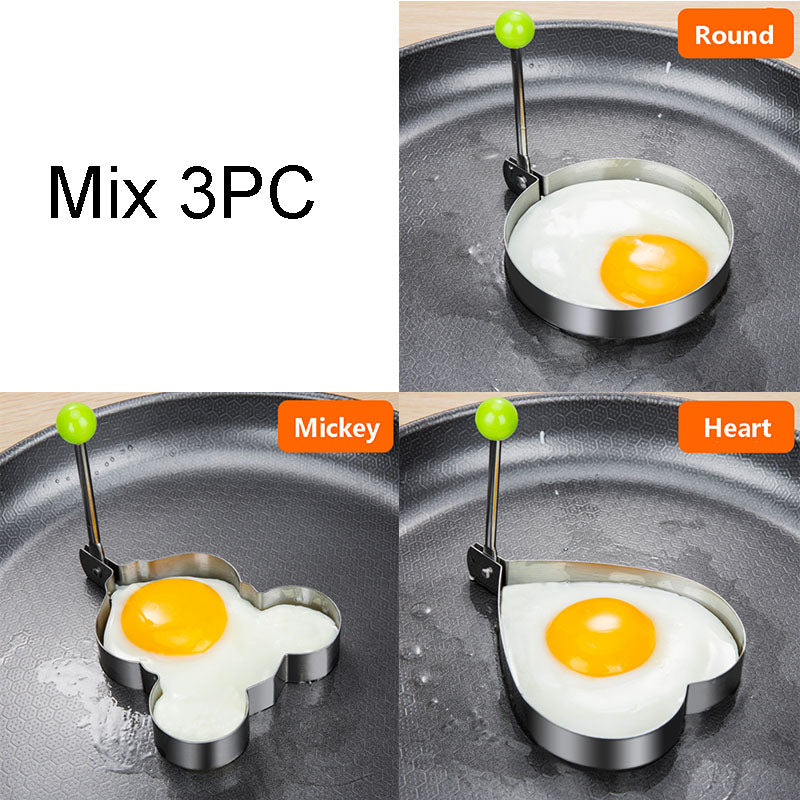 Molde de Acero para Huevos | Cocina con un Toque de Amor