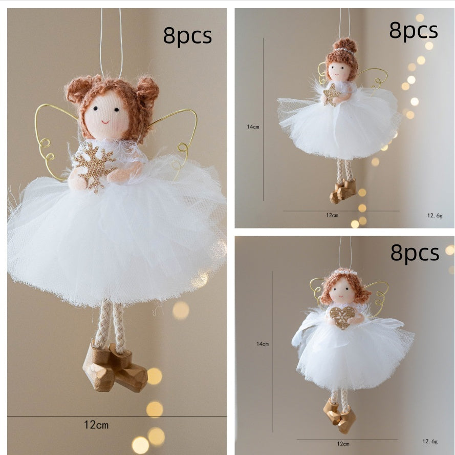 Ángel de Invierno 👼 – Magia, Elegancia y Luz para tu Navidad