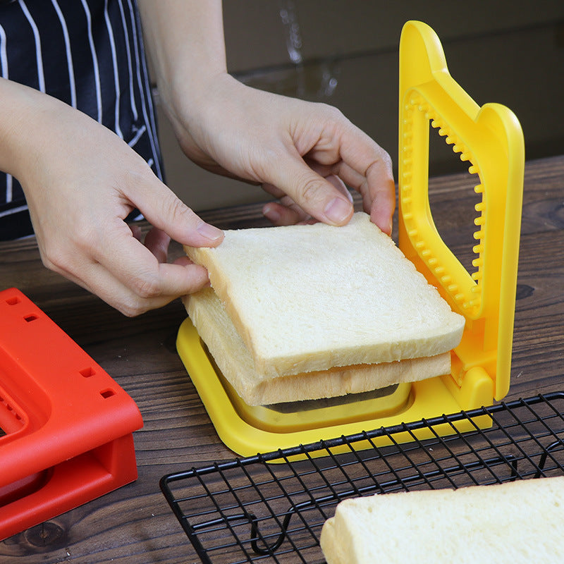 Molde para  hacer sándwich, cortador dobladillo cuadrado sándwich utensilios de cocina